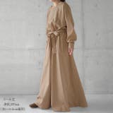 ワンピース レディース ロングワンピース フレアワンピース Aライン ロング | HUG.U | 詳細画像18 