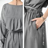 ワンピース レディース ロングワンピース フレアワンピース Aライン ロング | HUG.U | 詳細画像23 