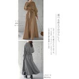 ワンピース レディース ロングワンピース フレアワンピース Aライン ロング | HUG.U | 詳細画像3 