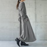 グレー | ワンピース レディース ロングワンピース フレアワンピース Aライン ロング | HUG.U