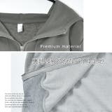 パーカー レディース ダブルジップ 長袖 アウター スウェット スエット 大き | HUG.U | 詳細画像19 