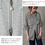 パーカー レディース ダブルジップ 長袖 アウター スウェット スエット 大き | HUG.U | 詳細画像22 