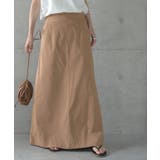 スカート ロングスカート マキシスカート ベイカースカート ロング チノ レデ | HUG.U | 詳細画像5 