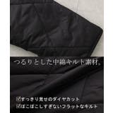 ファーコート 中綿 レディース  エコファー アウター キルト ロング リバー | HUG.U | 詳細画像19 