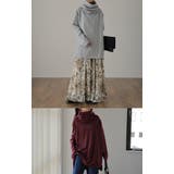 トップス レディース タートルネック 長袖 ハイネック カットソー | HUG.U | 詳細画像19