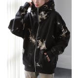 パーカー レディース  タイダイ柄 アウター スウェット 大きいサイズ スエッ | HUG.U | 詳細画像14 