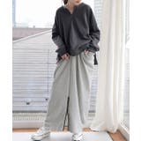 スカート 変形 ロングスカート レディース スウェット マキシスカート スリッ | HUG.U | 詳細画像20 