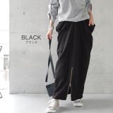 スカート 変形 ロングスカート レディース スウェット マキシスカート スリッ | HUG.U | 詳細画像8 