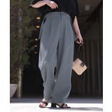 アッシュブルー | パンツ テーパード レディース | HUG.U