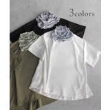 カットソー ネックカバー付 Tシャツ | HUG.U | 詳細画像12