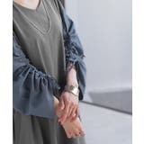 ワンピース 袖ドロスト 二の腕カバー | HUG.U | 詳細画像3 