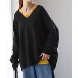 ブラック | ニット ドルマンスリーブ レディース 体型カバー ティーシャツ 綿100 チュ | HUG.U