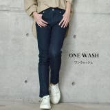 デニム レディース パンツ さらっとした肌触り UVカット 吸水速乾 ボトムス | HUG.U | 詳細画像11 