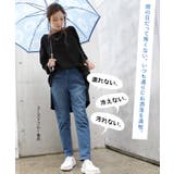 デニム レディース 撥水デニム 撥水 パンツ ボトムス ジーンズ デニムパンツ | HUG.U | 詳細画像2 