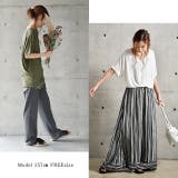トップス レディース Tシャツ カットソー 半袖 Vネック 無地 シンプル ド | HUG.U | 詳細画像18 