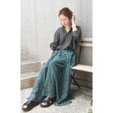 シャツ デニム デニムシャツ レディース トップス カットソー ハーフボタン | HUG.U | 詳細画像8 