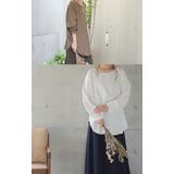 カットソー レディース 長袖 トップス ロングTシャツ レイヤード 無地 ボ | HUG.U | 詳細画像8