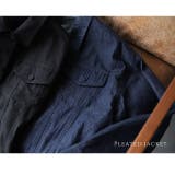 ジャケット デニム アウター プリーツ レディース Gジャン ジージャン ライ | HUG.U | 詳細画像11 