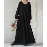 ワンピース レディース  ロングワンピース ロング 長袖 マキシ フレア きれ | HUG.U | 詳細画像5 