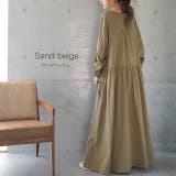 ワンピース レディース  ロングワンピース ロング 長袖 マキシ フレア きれ | HUG.U | 詳細画像8 