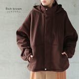 アウター レディース パーカー 裏起毛 トップス トレーナー スウェット ジャ | HUG.U | 詳細画像13 