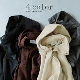 アウター レディース パーカー 裏起毛 トップス トレーナー スウェット ジャ | HUG.U | 詳細画像4 