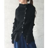 ニット レディース 変形 アシンメトリー アシメ トップス セーター ドルマン | HUG.U | 詳細画像5