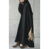 ワンピース レディース ロングワンピース プリーツ 長袖 バックプリーツ | HUG.U | 詳細画像13 