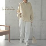 シャツ リネンシャツ レディース リネン トップス 長袖 ドロップショルダー | HUG.U | 詳細画像12 