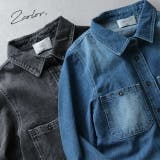 シャツ レディース デニムシャツ デニム トップス ブラウス デニムジャケット | HUG.U | 詳細画像7 