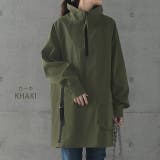 カーキ | マウンテンパーカー レディース トップス ミリタリー アウター アウトドア ハ | HUG.U