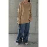 「まさかのカップ付き」ブラトップに見えないゆったりカットソー トップス レディース | HUG.U | 詳細画像5