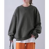 トップス レディース スウェット スエットトレーナー ビッグシルエット 無地 | HUG.U | 詳細画像18