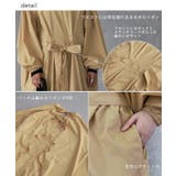 ロングワンピース 長袖 レディース ロングワンピ バックリボン ワンピース | HUG.U | 詳細画像15 