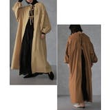 ロングワンピース 長袖 レディース ロングワンピ バックリボン ワンピース | HUG.U | 詳細画像22 