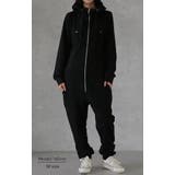 オールインワン レディース つなぎ サロペ パーカー スウェット 部屋着 | HUG.U | 詳細画像3 