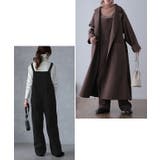 サロペット オールインワン レディース 大きいサイズ ワイド オーバーオール | HUG.U | 詳細画像20 