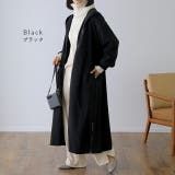 パーカー ロングワンピース ロングワンピ ロングパーカー アウター スウェット | HUG.U | 詳細画像10 