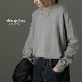 カットソー レディース レイヤード トップス モックネック インナー ロンT | HUG.U | 詳細画像12 