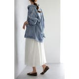 Gジャン レディース デニム オーバーサイズ アウター デニムジャケット 綿 | HUG.U | 詳細画像17 