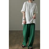 トップス Tシャツ レディース バックギャザー カットソー バックフリル 二の | HUG.U | 詳細画像13 