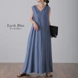 ワンピース レディース 麻 綿 ワンピ マキシ ロング ロングワンピース ノー | HUG.U | 詳細画像11