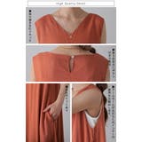 ワンピース レディース 麻 綿 ワンピ マキシ ロング ロングワンピース ノー | HUG.U | 詳細画像19