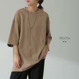Tシャツ レディース トップス 綿100% 厚手 半袖 オーバーサイズ ゆった | HUG.U | 詳細画像12