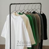 Tシャツ レディース トップス 綿100% 厚手 半袖 オーバーサイズ ゆった | HUG.U | 詳細画像6