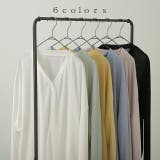 カーディガン レディース ひんやり UVカット 紫外線対策 ロングカーディガン | HUG.U | 詳細画像8
