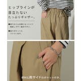 パンツ レディース カーゴパンツ 綿100% チノパン ラップパンツ チノ ゴ | HUG.U | 詳細画像17 