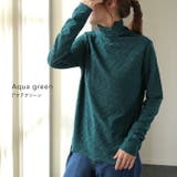 トップス レディース ハイネック インナー 長袖 カットソー タートル レイヤ | HUG.U | 詳細画像13