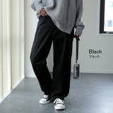 パンツ レディース チノ デニム ストレート ワイドパンツ ボトムス ハイウエ | HUG.U | 詳細画像12