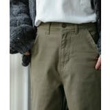 パンツ レディース チノ デニム ストレート ワイドパンツ ボトムス ハイウエ | HUG.U | 詳細画像15